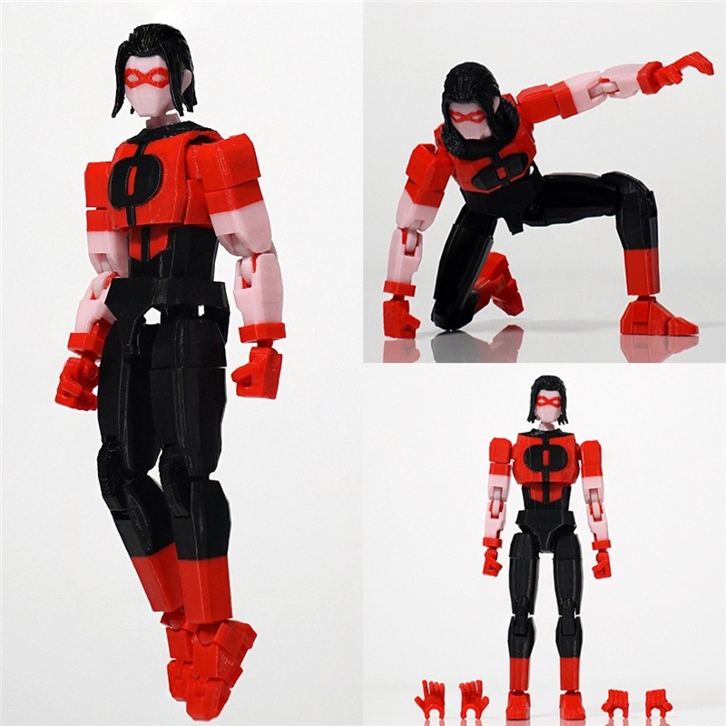 Mới 3D In Hình Nhân Vật Hành Động Invincible 3.0 Kid Omni-Man Oliver Grayson Dummy13 Multi-Jointed S