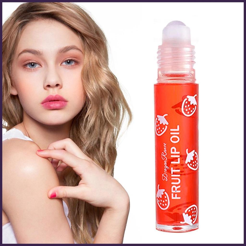 Fruit Roll On Lip Gloss Lip Glow Oil Fruit Lip Gloss Glossy Lip Make-up Kids Lip Gloss Lip Glow Oil 