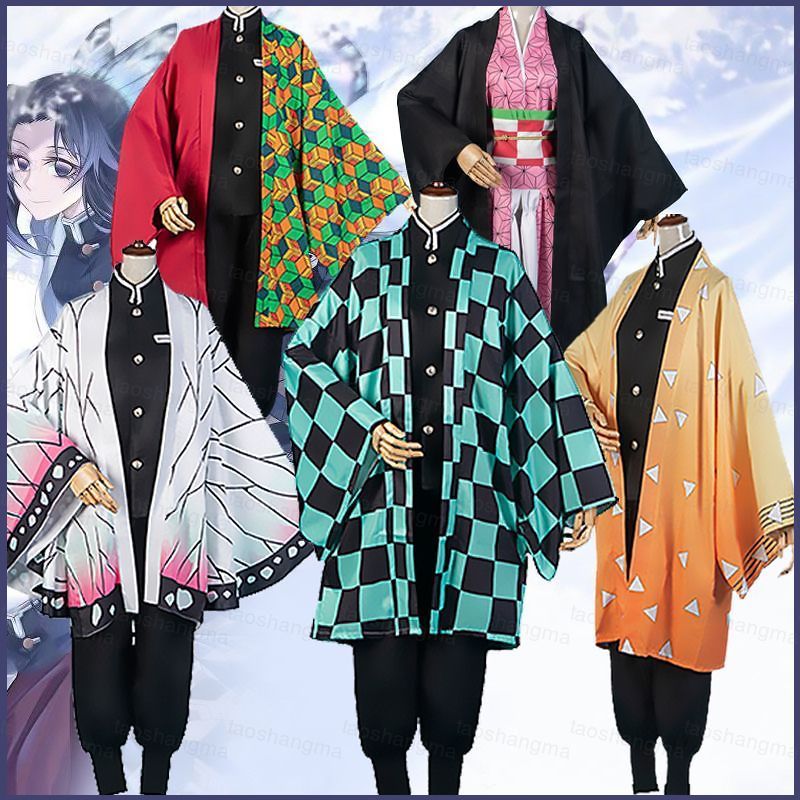 Trang phục hóa trang YT2 cho nhân vật Shinobu Kocho và Demon Slayer Team gồm Haori Tomioka Giyu, Tan