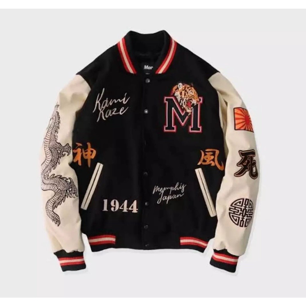 Jaket Bóng Chày Varsity Dày Cho Nam | Jaket Varsity Nam