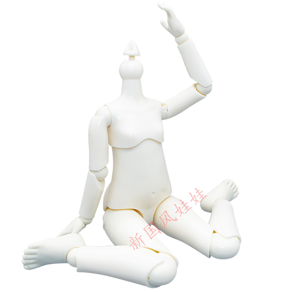 6 Điểm mjd Búp Bê Khỏa Thân Thân Cơ Thể Búp Bê Di Chuyển Hoàn Toàn Cơ Khớp Tập Thể Dục Trang Điểm Th