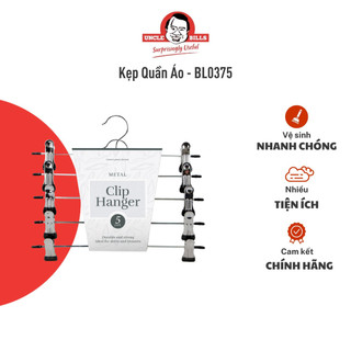 Kẹp quần áo uncle bills bọc silicon an toàn đầu móc kẹp treo quần áo bọc silicon chắc chắn - bl0375