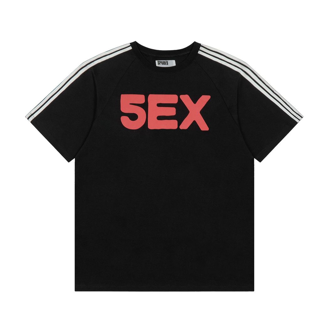 Sp5der 555555 Áo thun ngắn tay ba thanh TEE