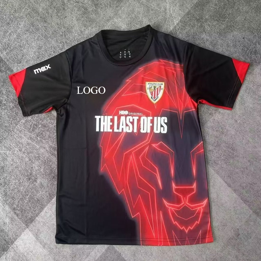 2025-26 Athletic Bilbao Jersey Fan Phiên bản Tùy chỉnh Tên & Số AAA + Chất lượng cao cấp Thoáng khí 