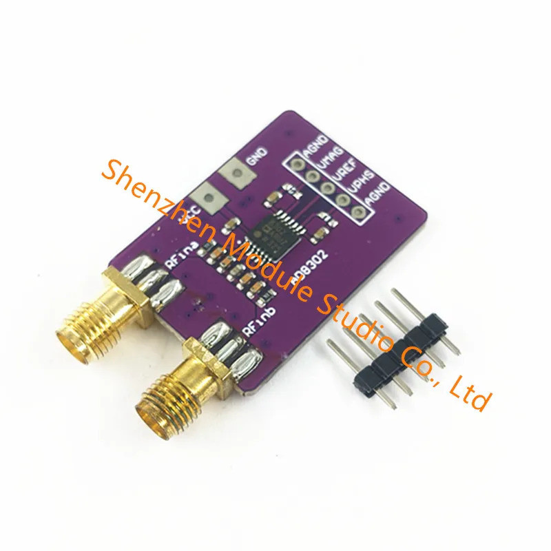 Mô-đun dò RF pha khuếch đại HB AD8302 NẾU Phát hiện pha 2.7GHz cho bảng khuếch đại vô tuyến Ham