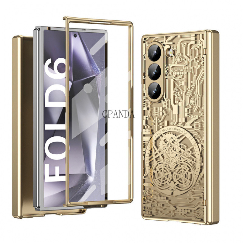 Dành cho Ốp lưng Samsung Galaxy Z Fold 7 6 5 4 3, Ốp bản lề bảo vệ màn hình cho Ốp lưng Samsung Z Fo