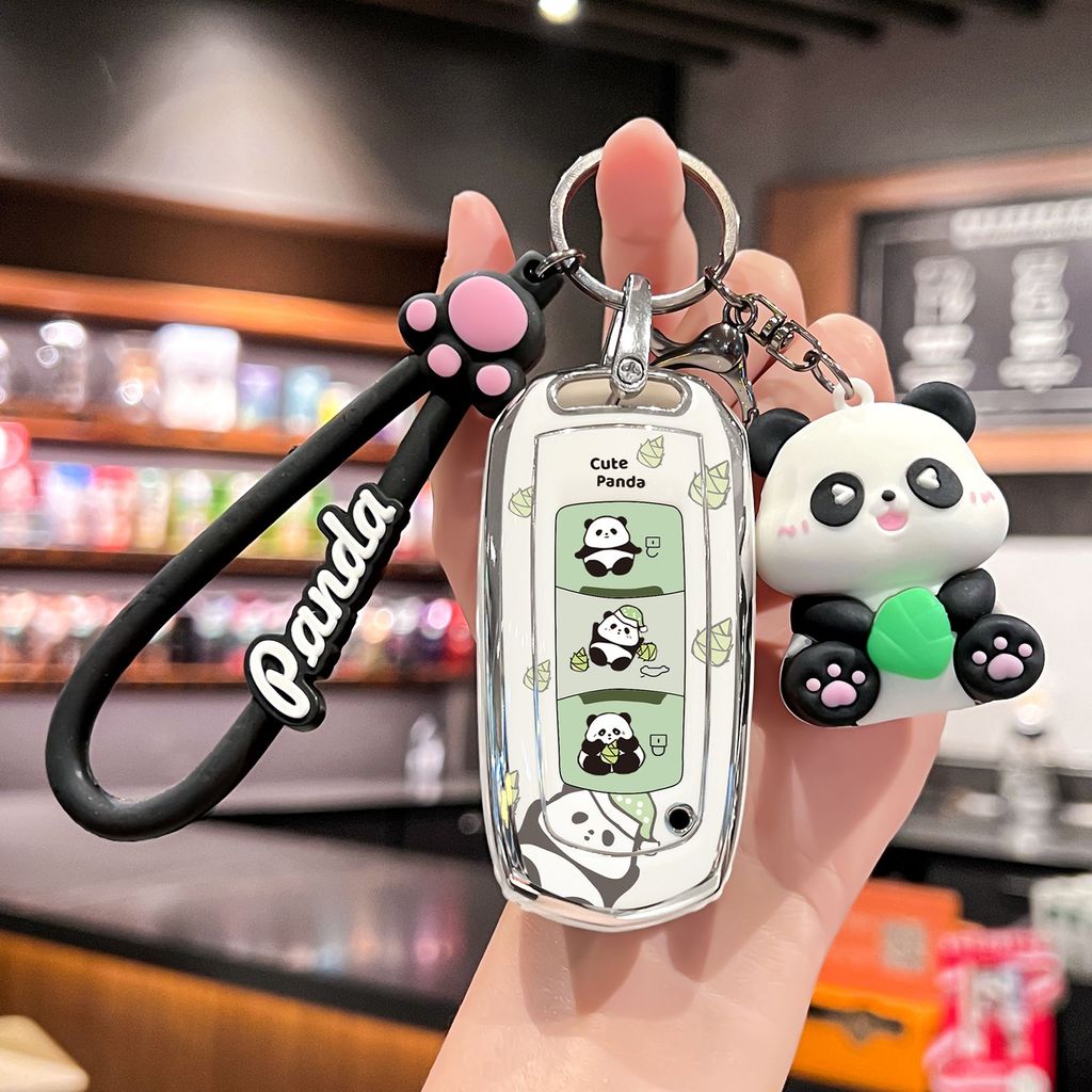 Ốp chìa khóa Geely Panda Mini Karting 2025 Knight Vitality Bear Boyue Emgrand GL Geely Galaxy/4.29