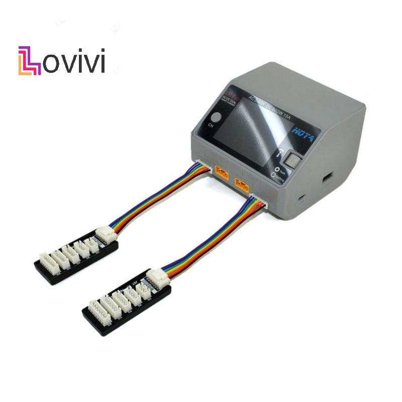 [Lovivivi] 1 Bộ Sạc Pin RC B6AC Bảng Sạc Song Song 2S 3S 4S 2-4S 2-6S 2-8S Bảng Sạc Cân Bằng Song So