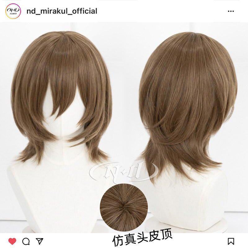 ND Home] Akira Goro Persona 5 Persona5 Nhân vật cos Tóc giả