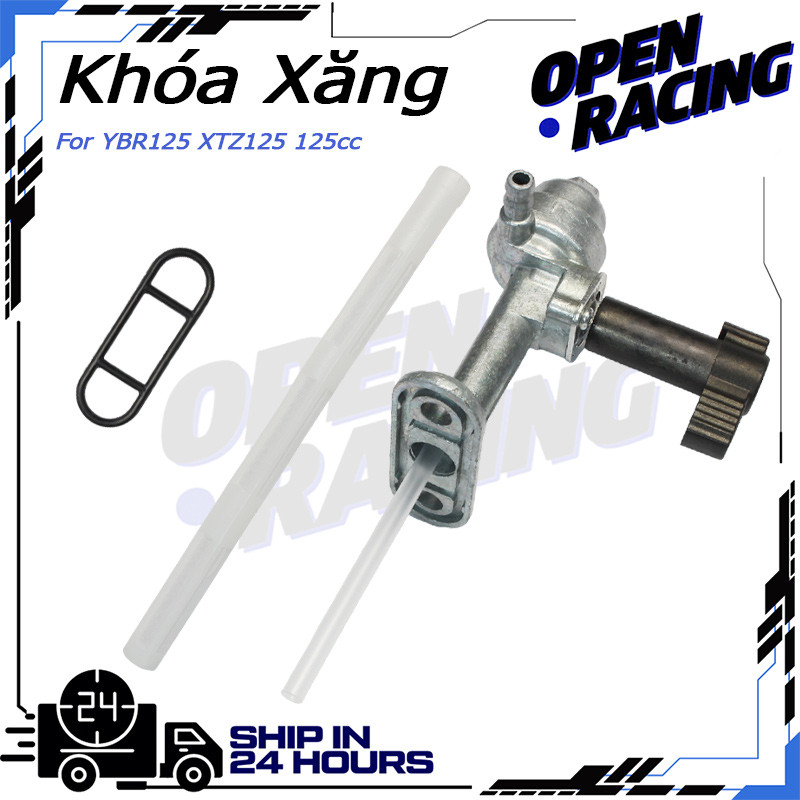 Bộ khóa xăng Cụm van khóa xăng bình xăng lớn  YBR125 XTZ125 125cc