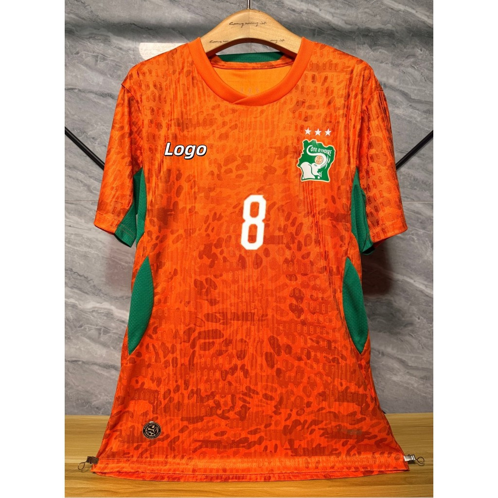 Vấn đề cầu thủ Côte d 'Ivoire 2026 World Cup Jersey Nam Côte d 'Ivoire Nhà tay ngắn Áo thun bóng đá