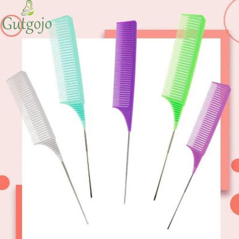 Bộ lược 3 chiếc GUTGOJO, Lược nhuộm màu cắt nổi bật, Lược cắt cọ chải tóc Dệt Lược tạo kiểu tóc