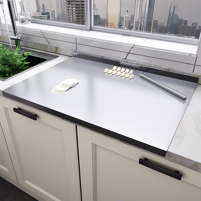 💥Thép không gỉ cắt Board cán Board cắt Board nhào Board cắt Board nhà bếp cắt Board và bảng điều khi