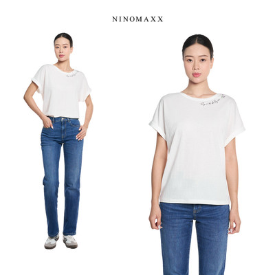 Áo Thun Graphic Nữ Tay Ngắn Ninomaxx 2510021