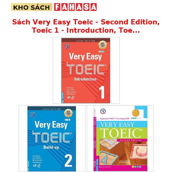 Sách Very Easy Toeic - Second Edition, Toeic 1 - Introduction, Toeic 2 - Build Up (Trọn Bộ)