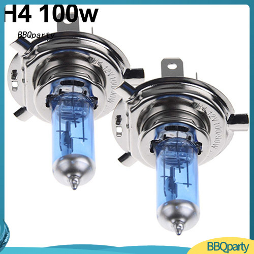 < BBQparty > 2 Chiếc H1 / H4 / H7 55W / 100W Xenon Gas Halogen Đèn Trắng 12V 5000K Bóng Đèn