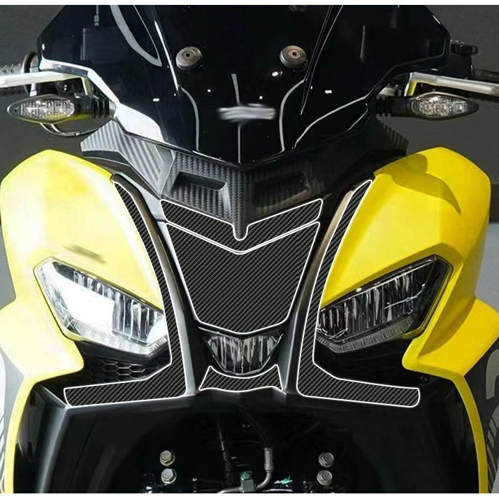 Dành Cho APRILIA SR GT 200 Phụ Kiện Thích Hợp Cho Aprilia SRGT200 Sáng Sợi Carbon Miếng Dán Xe Miếng