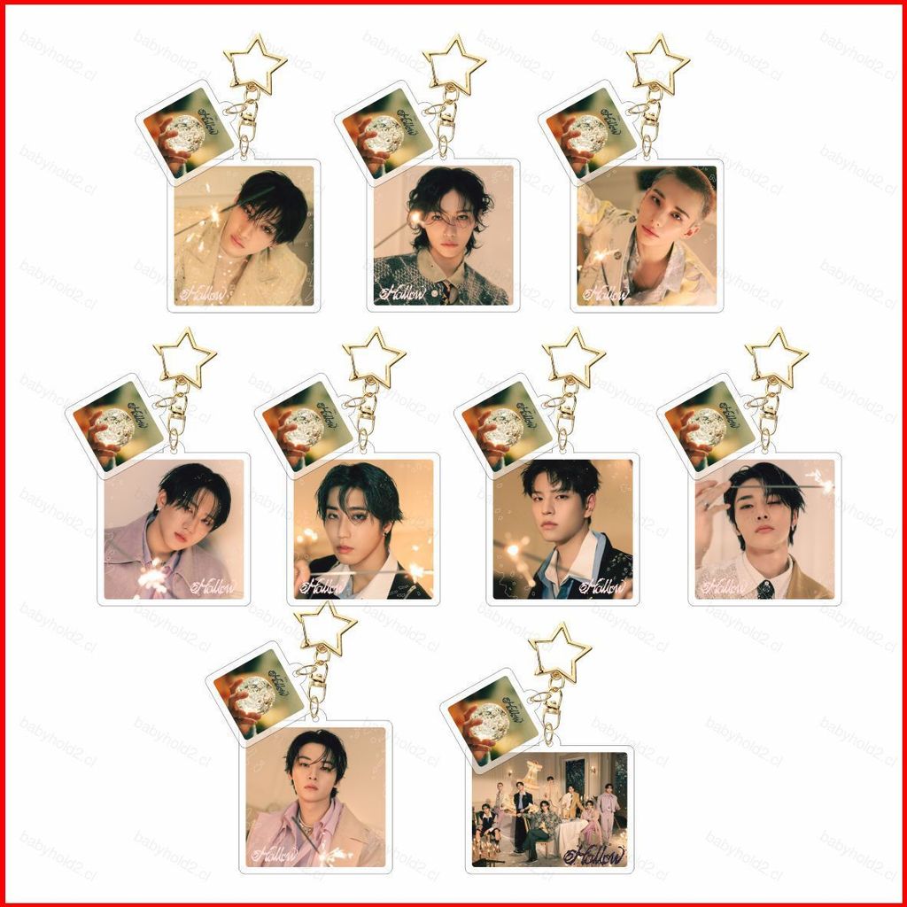 BH2 Stray Kids FELIX Acrylic Móc Khóa HOLLOW Mini Album Mặt Dây Chuyền Ngôi Sao Phụ Kiện HB2