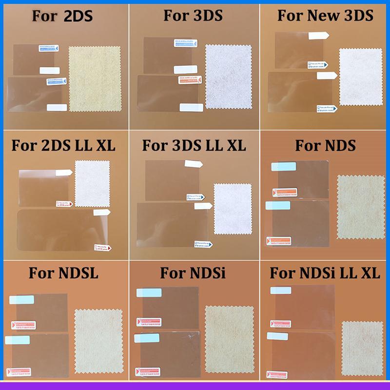 (COD) Phim bảo vệ màn hình LCD trong suốt HD phía dưới cho 3DS 3DSXL NDS Lite NDSL DSi NDSI XL LL Vỏ