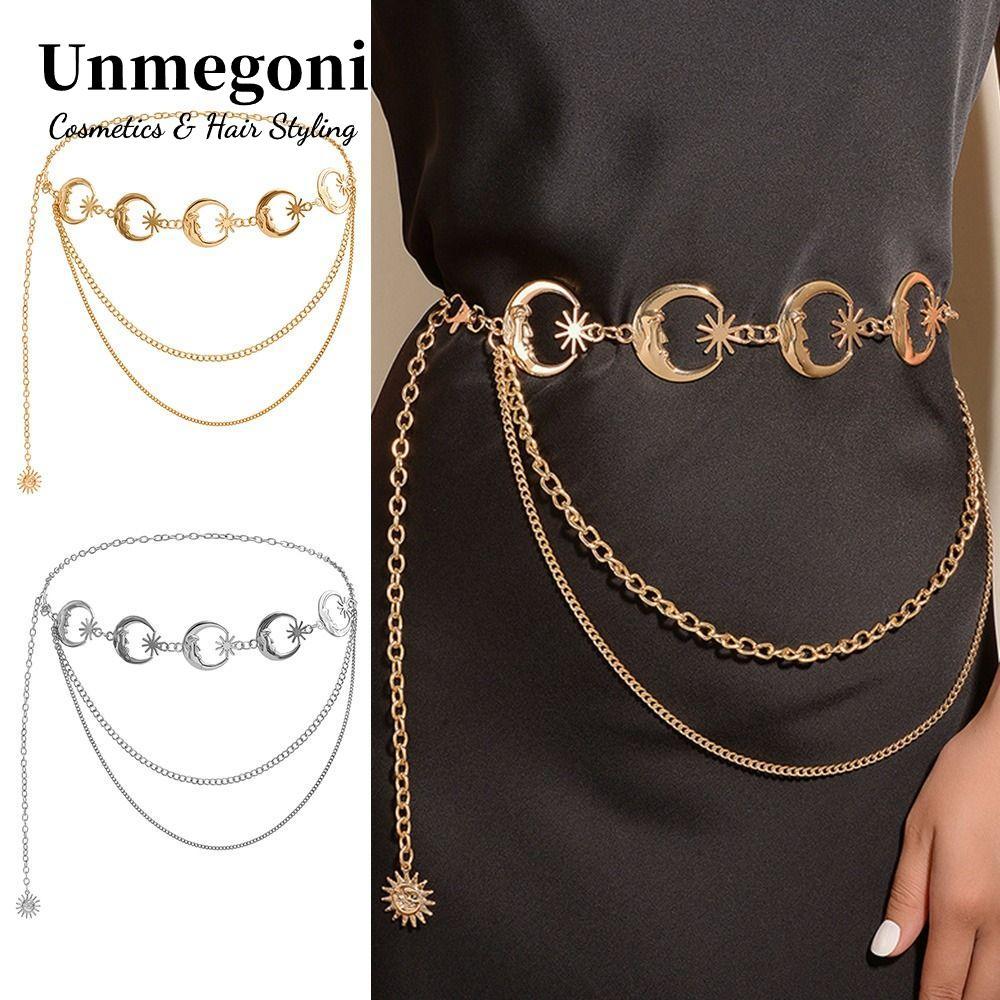 Dây Thắt Lưng Punk Nữ Style Vintage Moon Star