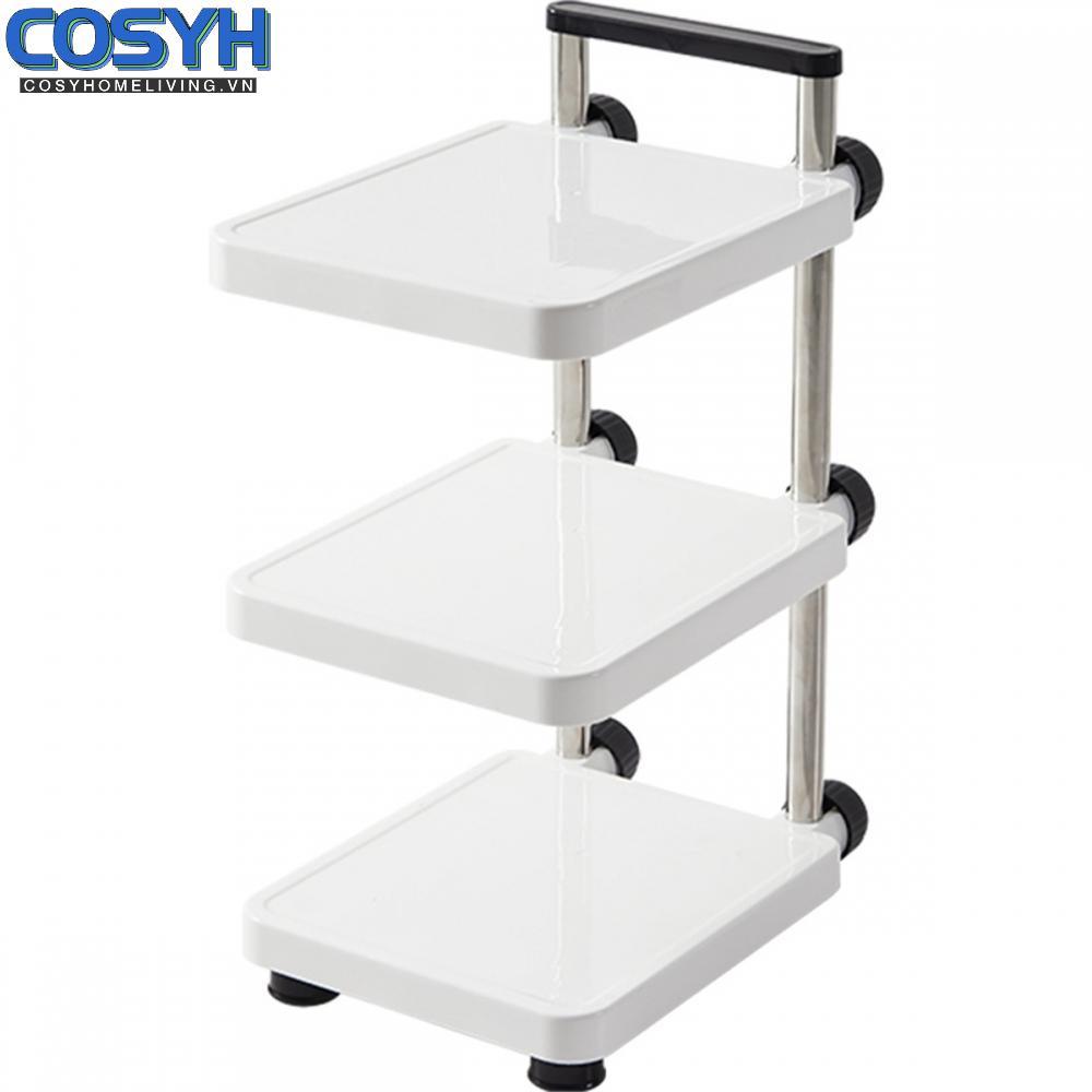 <cosyh>Compact 24 Tier Pan Organizer for Efficient Use of For Kitchen Cabinet Space