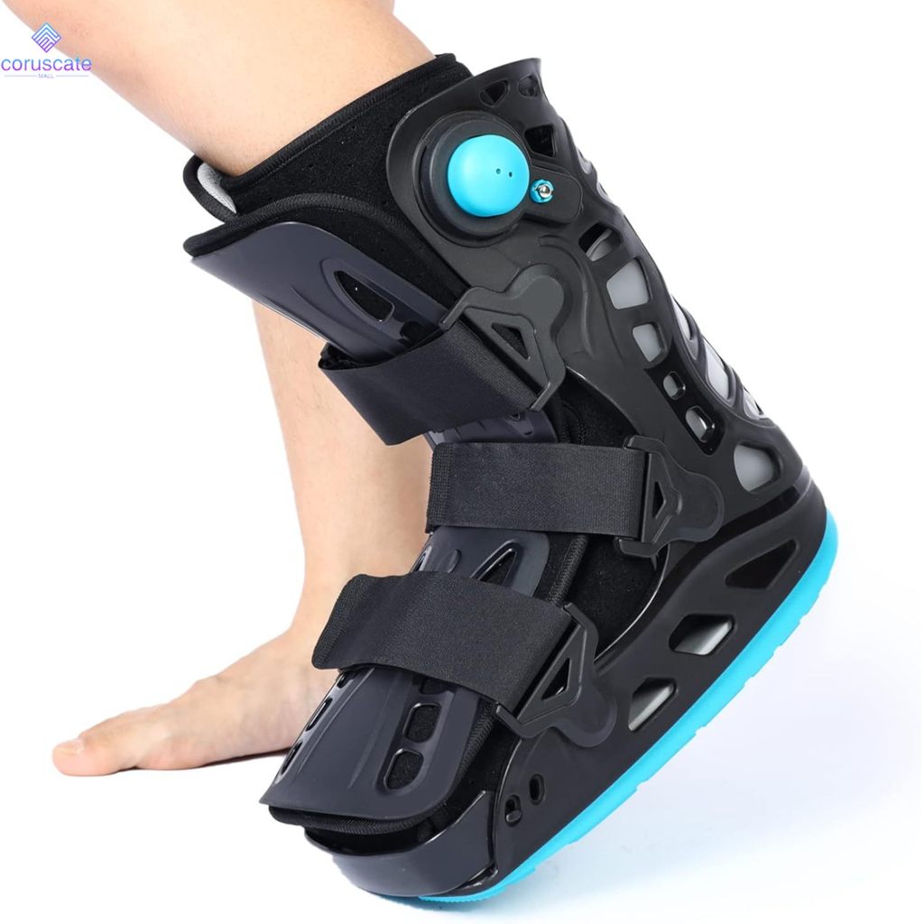 Còn hàng1 Chiếc Air Cam Walker Gãy Boot-Double Balloon Ngắn Chỉnh Hình Boot-Foot Gãy Mắt Cá Chân Bon