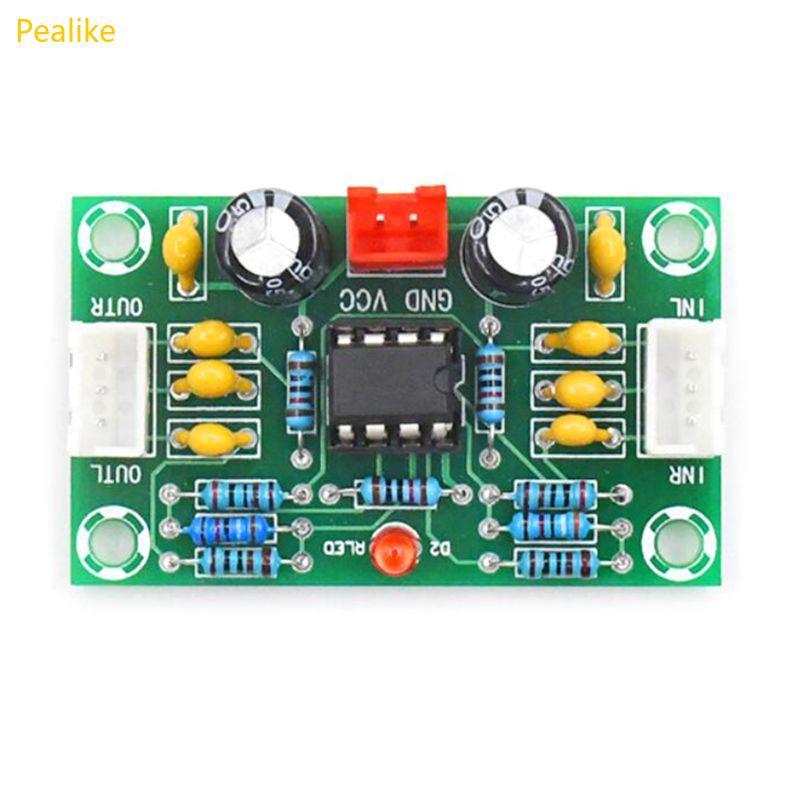 Pealike Mini Preamp Op Amp Module Khuếch Đại Kênh Kép Ne5532 Bảng Âm Preampifier
