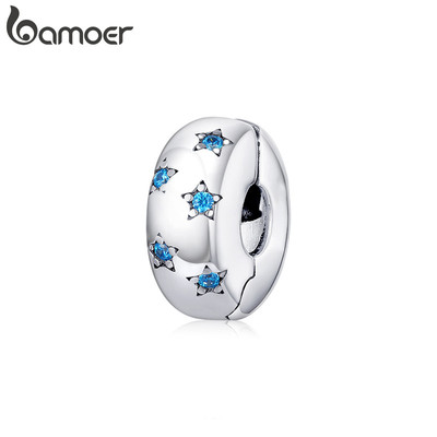 Bamoer Khóa Silicone Định Vị Starlight -Accessory Cho Vòng Tay Nữ, Quà Tặng Perfect