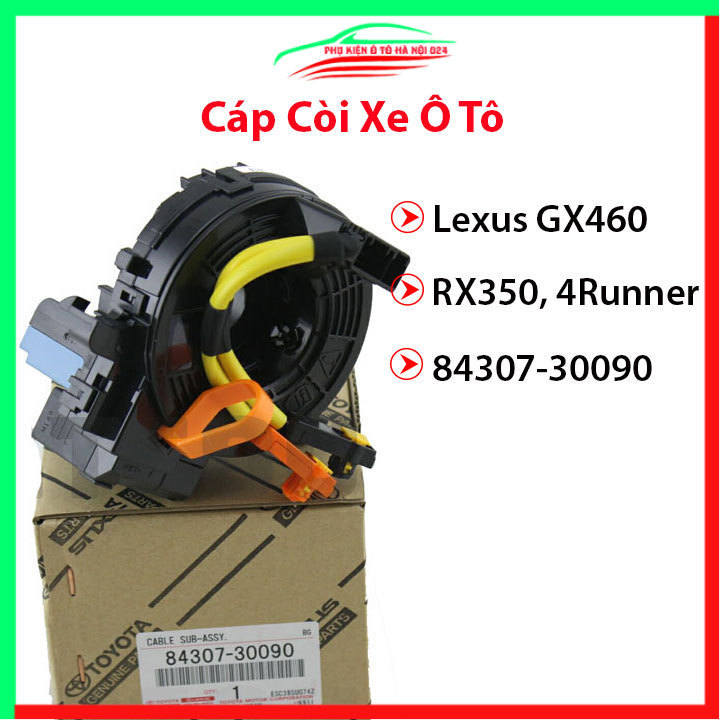 Cáp còi cho xe Lexus GX460 RX350, Toyota 4Runner 2010-2016 Mã 84307-30090
