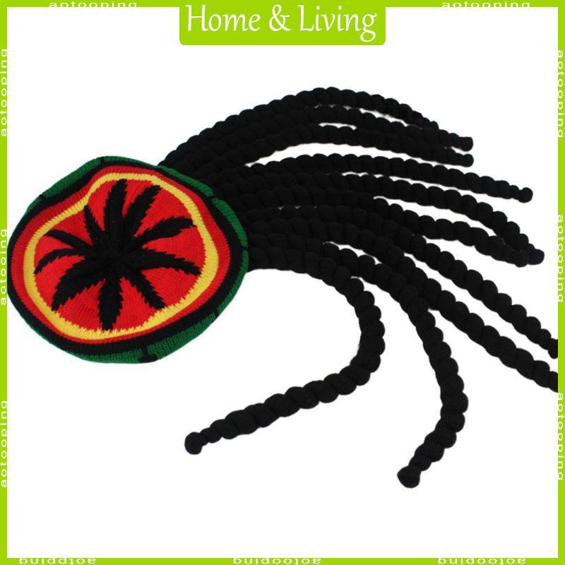 AOTO Tóc Giả Dreadlocks Cho Nam Nữ, Phù Hợp Phong Cách Reggae Jamaican