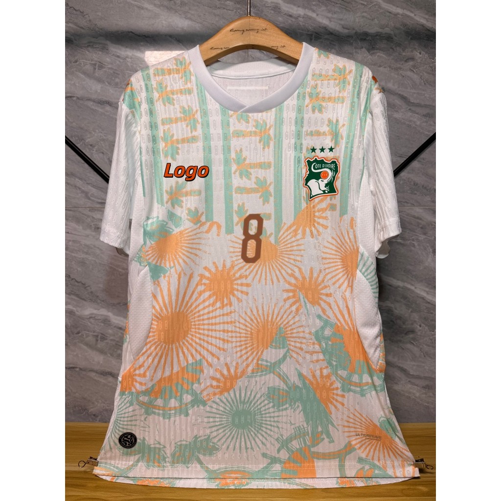 Jersey bóng đá nam Côte d'Ivoire 2026, sân khách, tay ngắn cho World Cup