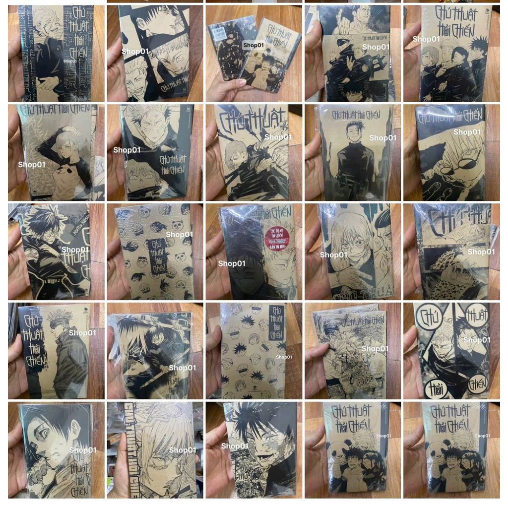 (lim) Lẻ vở Chú thuật hồi chiến limited - JJK Jujutsu Kaisen tập 0,1,2,3,20,21,22,23,24,25 ....
