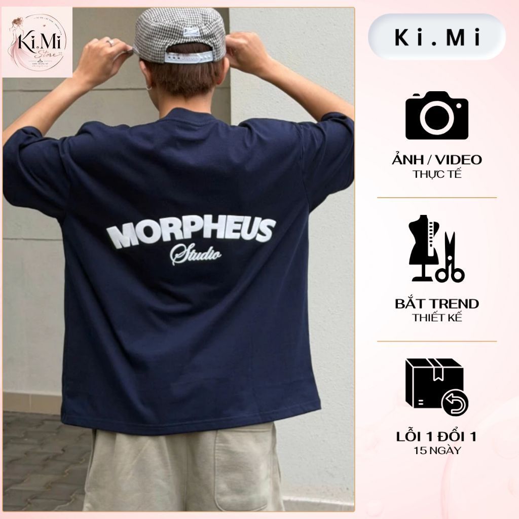 Áo Thun IN NỔI Local Brand Morpheus Form Boxy, Boxy Tee Cotton, Áo thun Nam Nữ Unisex Form Boxy Rộng