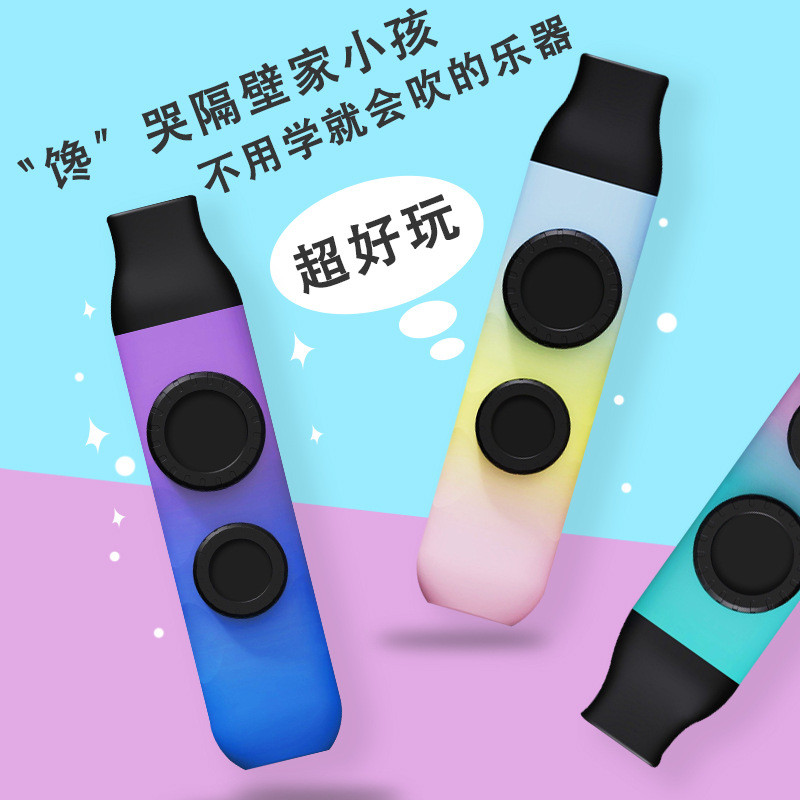 Phim sáo đôi Kazu Sáo Năm con rồng Phong cách nâng cấp Sáo bắp chân Dễ chơi Dễ dàng học Sáo Kazu