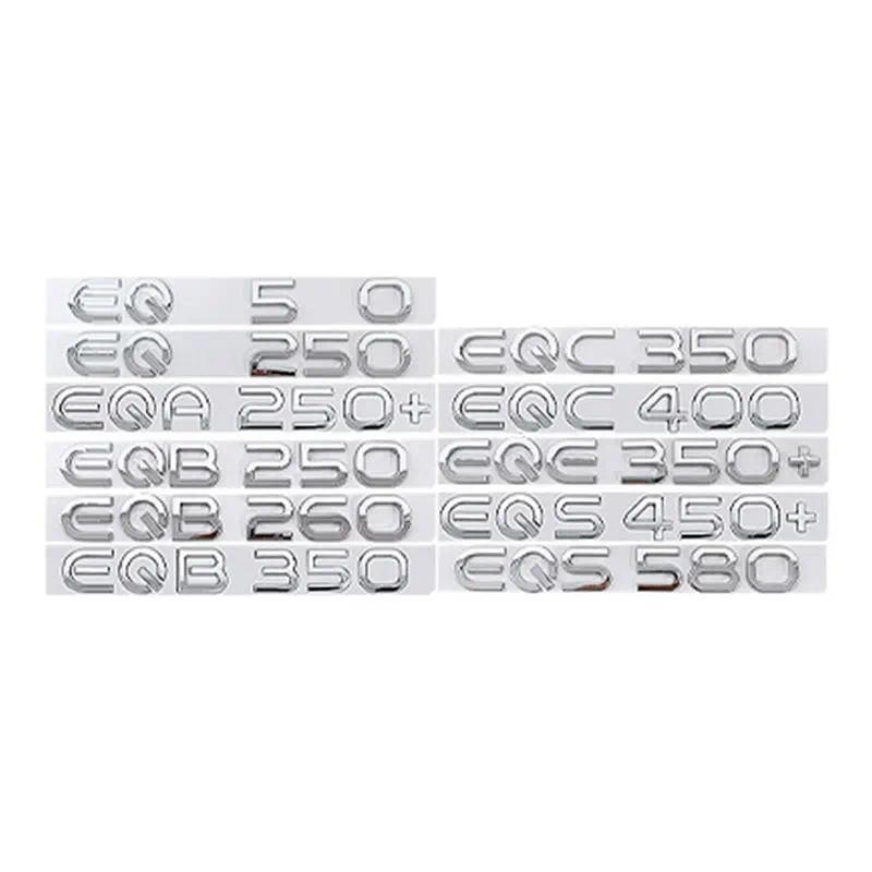 EQ250 EQC400 EQS450 + EQA250 + logo xe hơi dán cho MercedesBenz xe điện năng lượng mới tái trang bị 