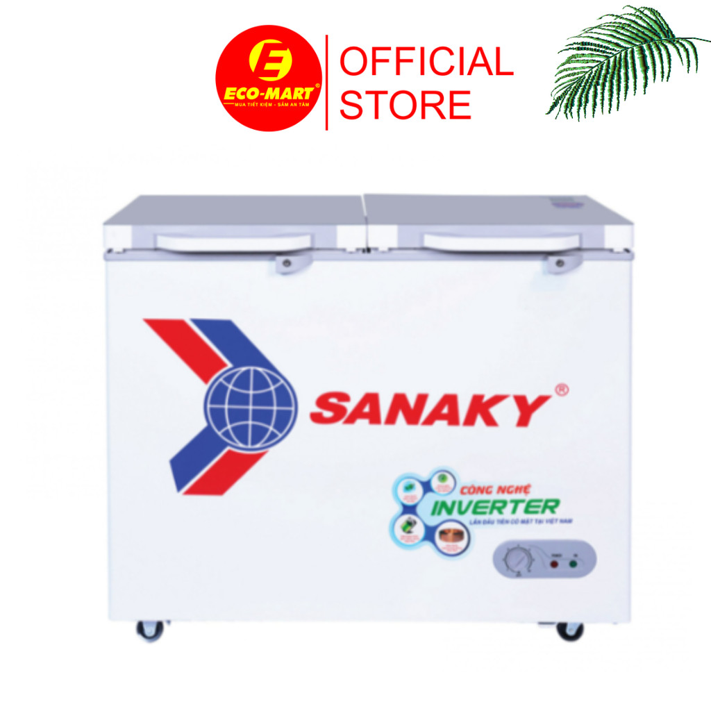 Tủ đông Sanaky Inverter 235 lít VH-2899A4K 1 chế độ có lắp đặt