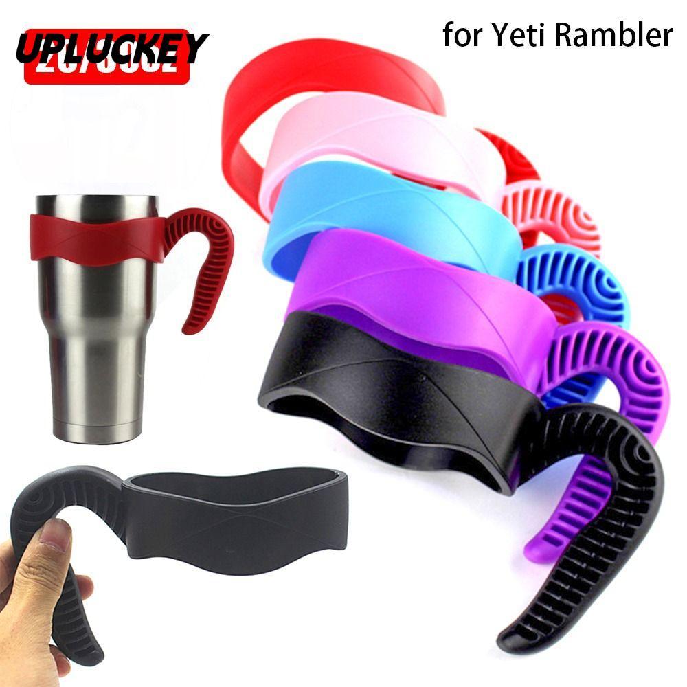UPLUCKEY 1 Cái Cốc Cốc Cốc Tay Cầm, Phụ Kiện Chai Cốc Đế Chai Nước, Drinkware 5 Màu Di Động Cốc Uống