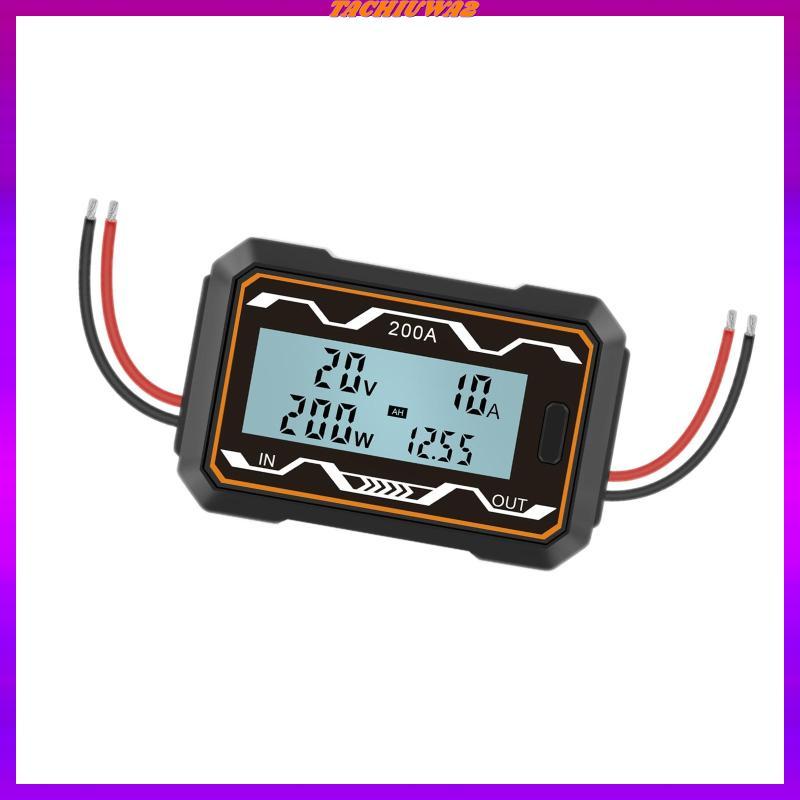 Watt Meter Watt Ampe Điện Áp Với Đèn Nền Màn Hình LCD Ampe Kế DC Đa Năng Đồng Hồ Vạn Năng Cho Xe Điệ