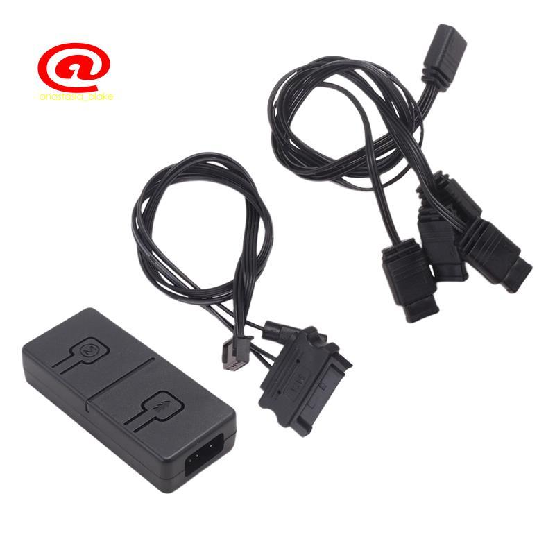 Bộ chuyển đổi 5V 3Pin ARGB sang 12V 4 Pin RGB 5V / 3pin ADD-RGB sang 12V / 4PIN Bộ điều khiển thủ cô