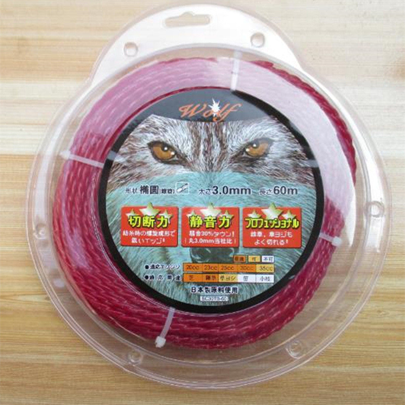 Máy Cắt Bãi Cỏ Cắt Cỏ Dây Đa Năng Nylon Sawtooth Bãi Cỏ Cắt Dây Xoắn Bãi Cỏ Cắt Dây Dây Thép Bền Bãi