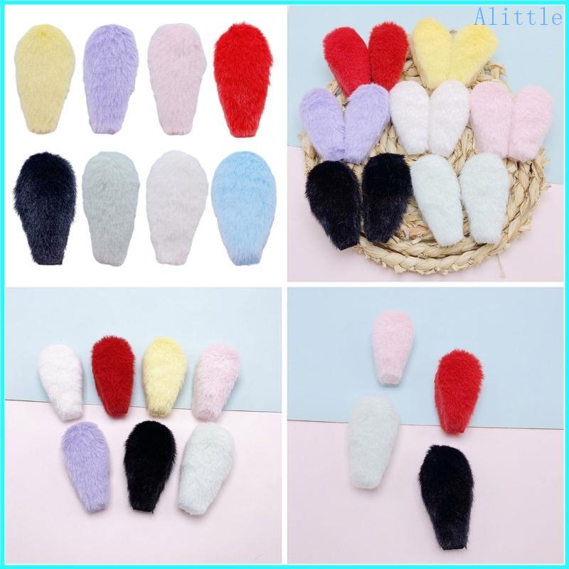 Alia Sang Trọng Lông Thỏ Tai Cho DIY Kẹp Tóc Cho Nữ Barrette Phụ Kiện