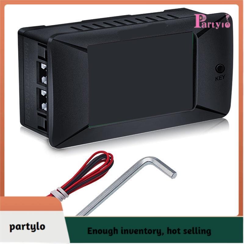 [partylo] DC5-12V 100A Shunt Bulit-inDC Máy kiểm tra pin kỹ thuật số Ampe kế hai chiều Vôn kế Công s