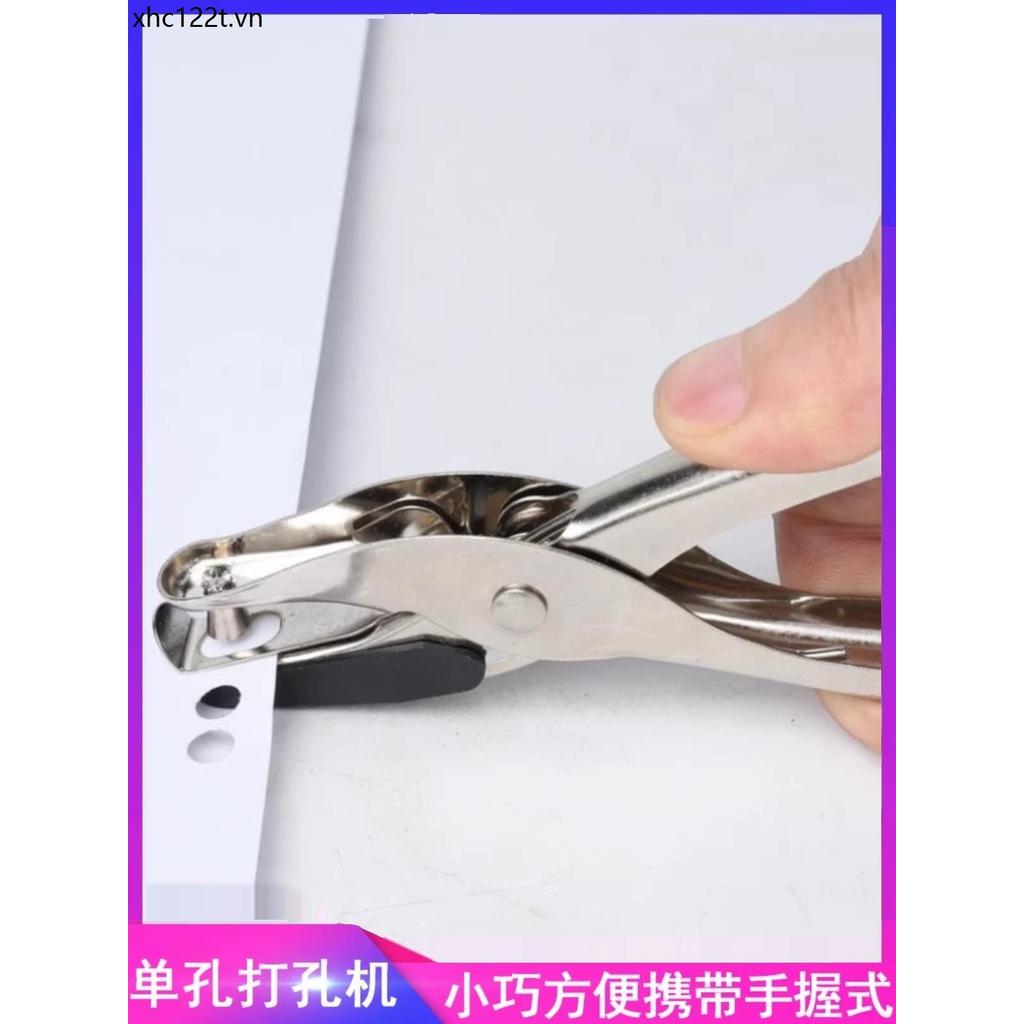 Cầm Tay Lỗ Puncher Puncher Lỗ Đơn Puncher Văn Phòng Phẩm 6 Mm Tay Giấy Văn Phòng Puncher