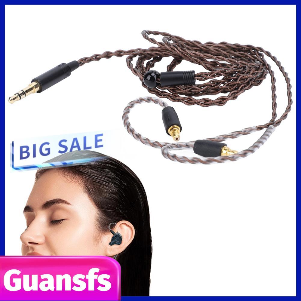 Guansfs Guansfs Cáp Tai Nghe Cho IE100 Pro IE400 IE500 Stereo 3.5 Mm Cắm Tai Nghe Âm Thanh Thay Thế 