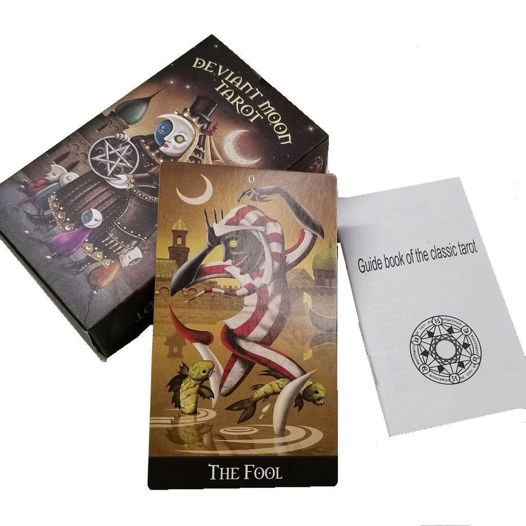 Hàng sẵn có Vận chuyển nhanh 12 * 7 Deviant Moon Tarot Card Deviant Moon Tarot Card Deviant Moon Tar