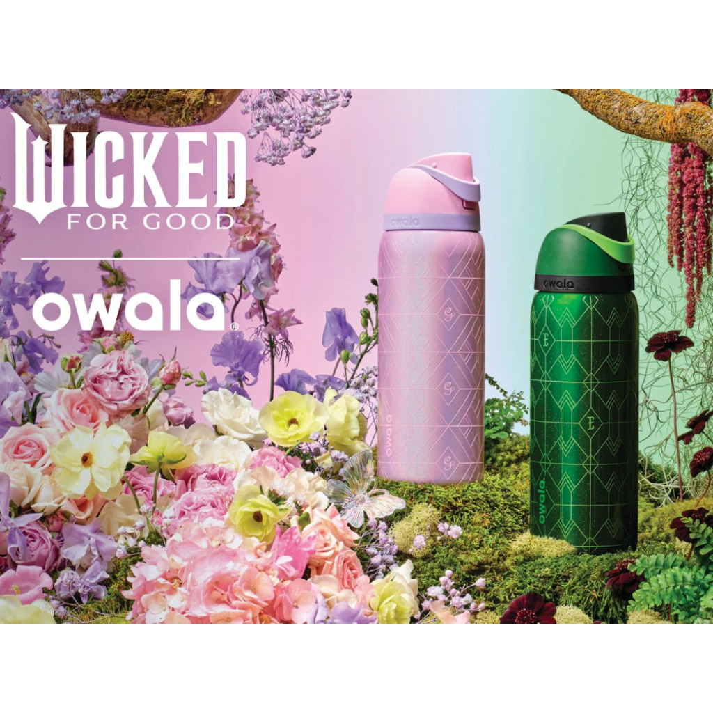 Owala FreeSip 32oz Stainless Steel Water Bottle – Leakproof, Insulated, Wicked