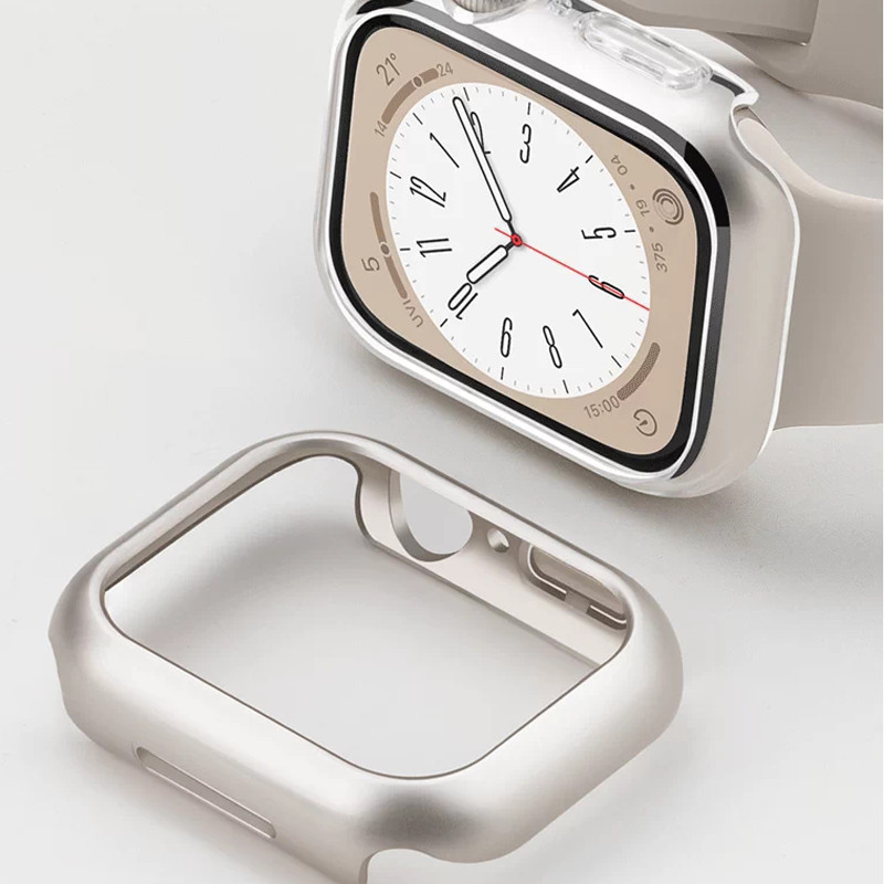 Ốp Lưng PC Cho Apple Watch Series 11 10 46mm 42mm Khung Ốp Lưng PC Cứng Cho Iwatch S11 S10 Bảo Vệ PC