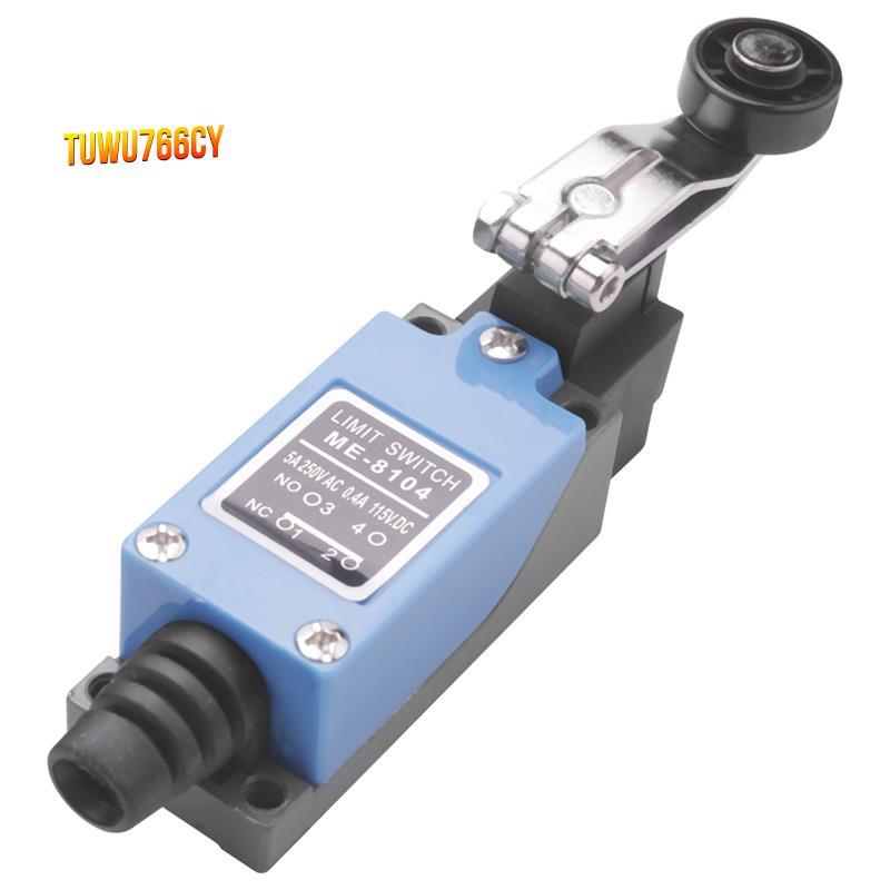 10 Chiếc ME-8104 Con Lăn Tạm Thời Loại Cánh Tay Công Tắc Giới Hạn Cho CNC Mill 5A 250V ME8104 Mini S