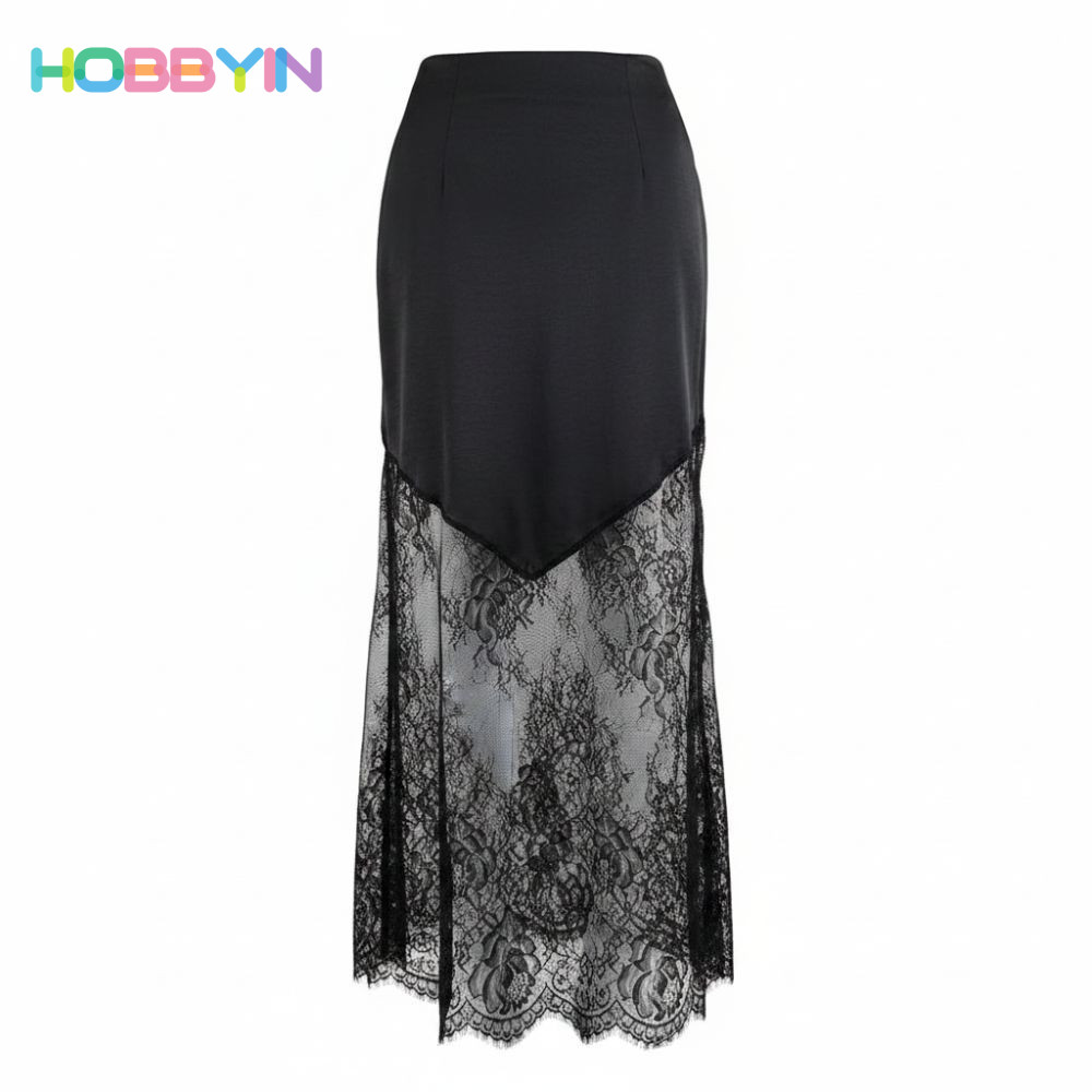Váy Maxi ren và Váy Midi lụa Satin Hobb Yin - Gợi cảm, Thanh Lịch & Phù Hợp Đi Chơi