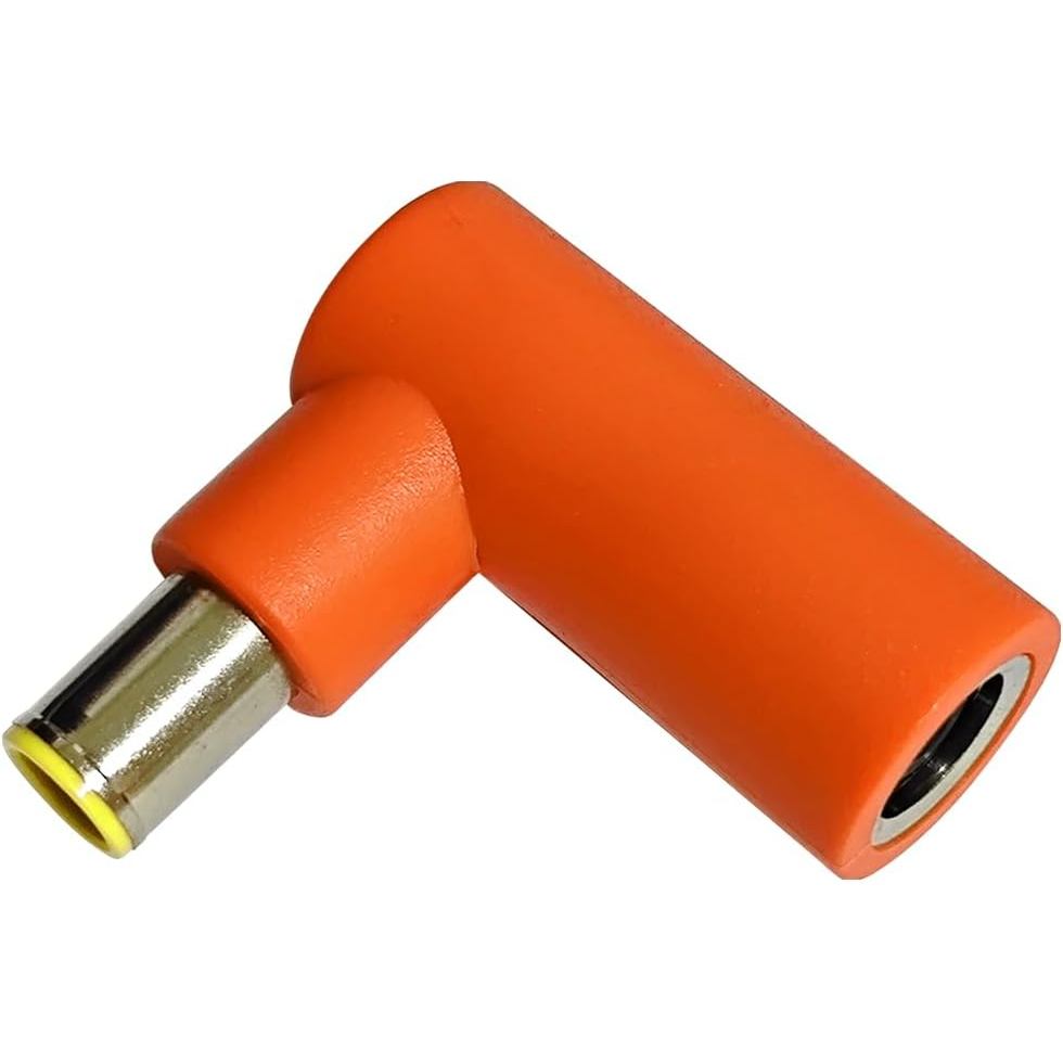 Bộ chuyển đổi DC8020 sang DC7909 Góc phải 90 độ, Đầu nối nam DC8020 Nữ sang DC7909, Tương thích với 